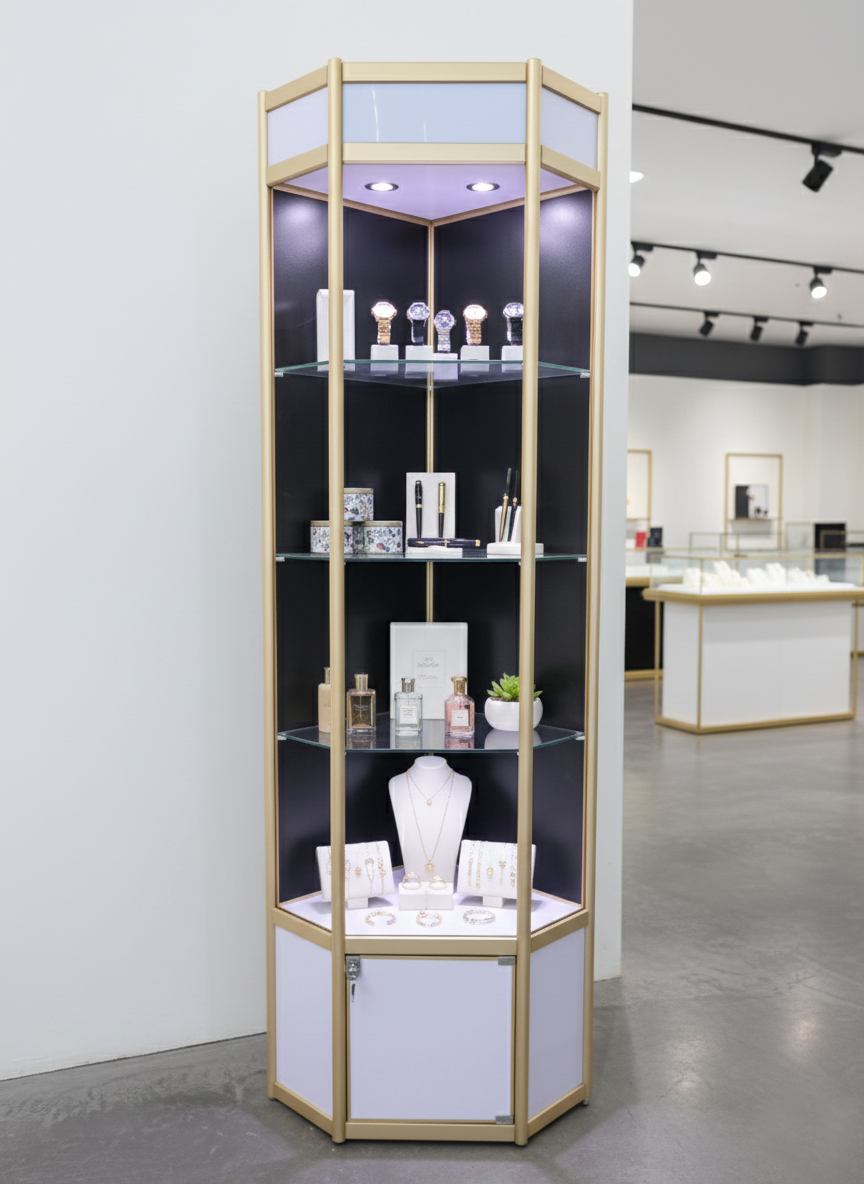 Showcase Gold Corner Showcase Gold Corner