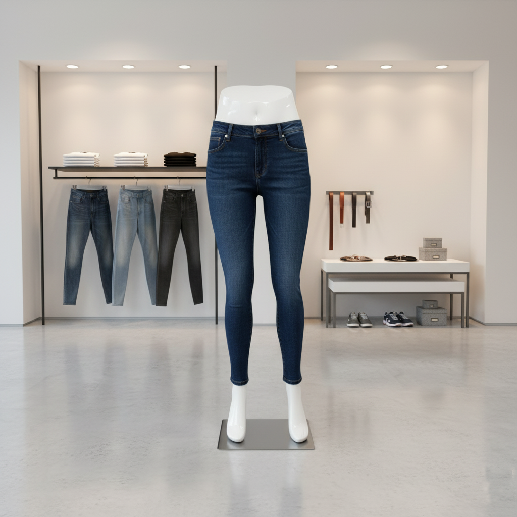 Women Legs Glossy White Mannequien Women Legs Glossy White Mannequien