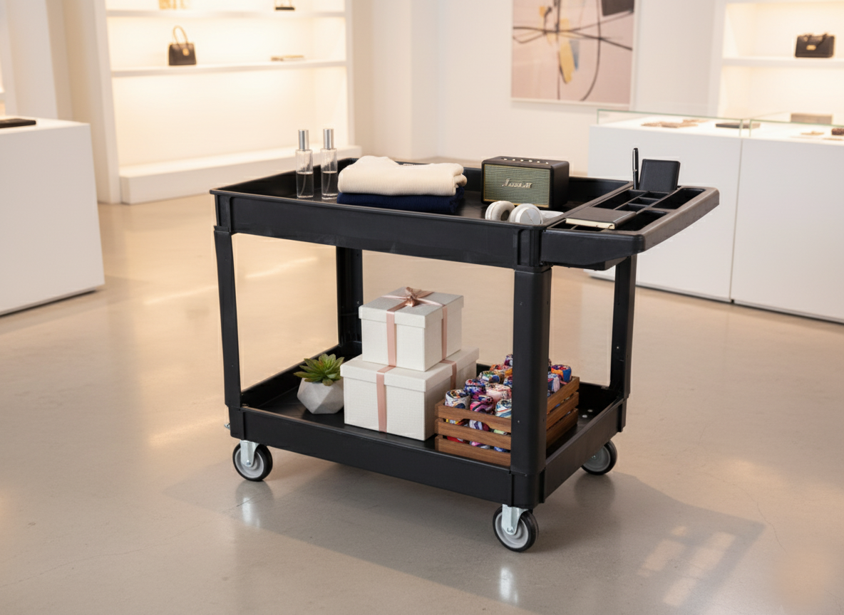 Utility material handling cart Utility material handling cart