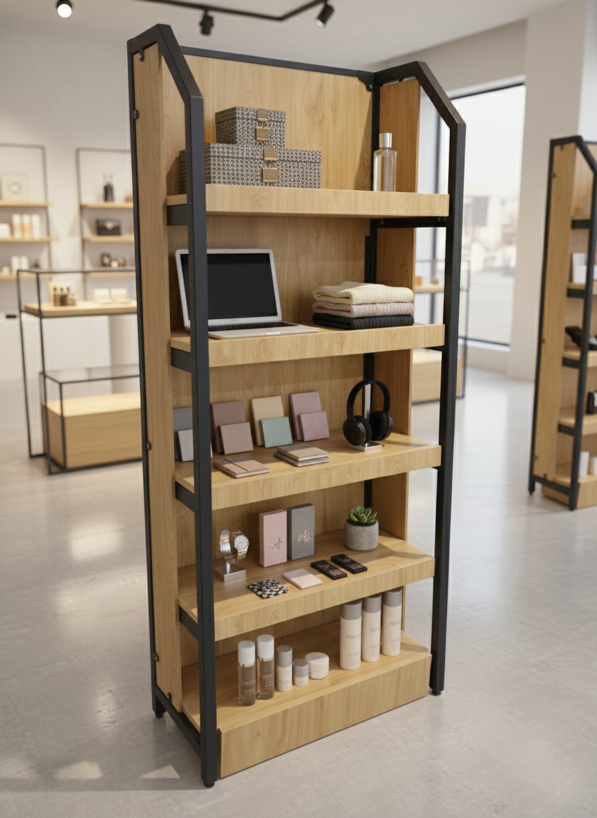 Maple Wood End Cap Shelves Maple Wood End Cap Shelves