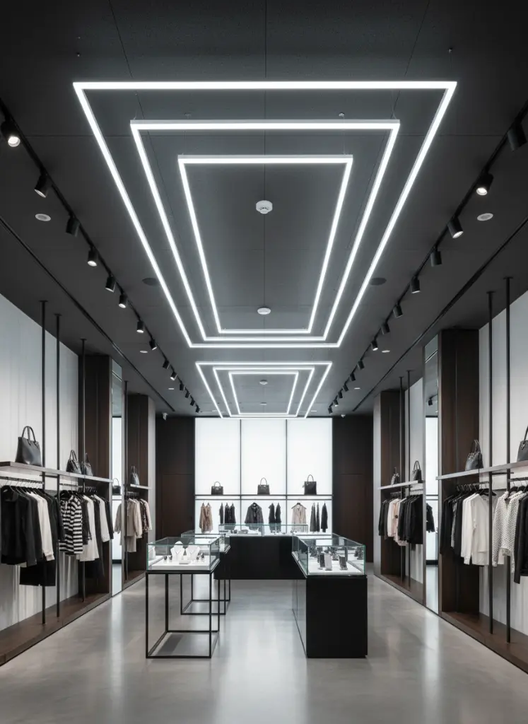 Rectangle Ceiling Light (Set)retail_in_use.webp
