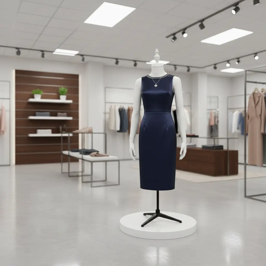 Women Torso Relaxed Hands Glossy White Mannequin 2.webp