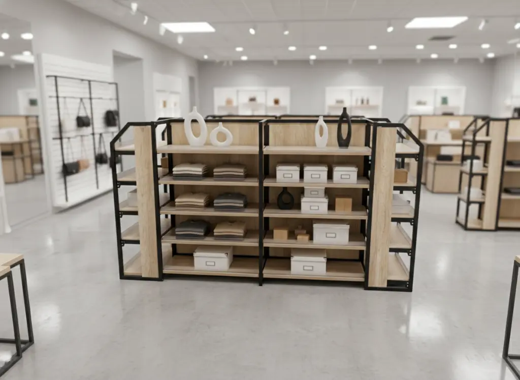 square maple wood gondola 4 sides.webp