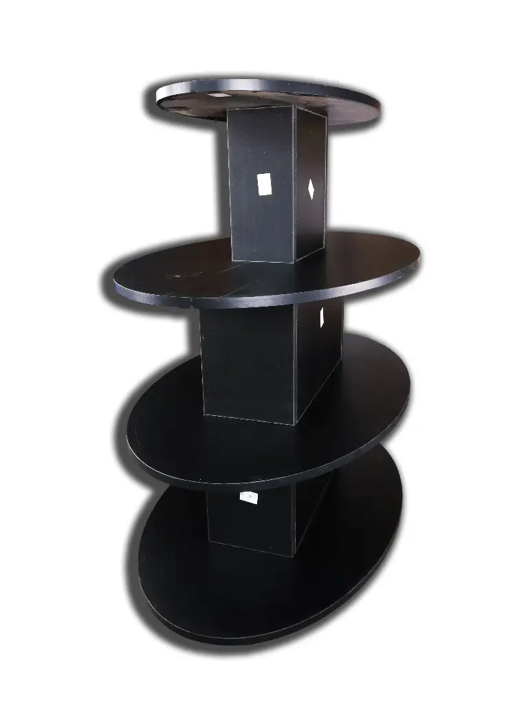 Oval Island Floor Display 4 Lay
