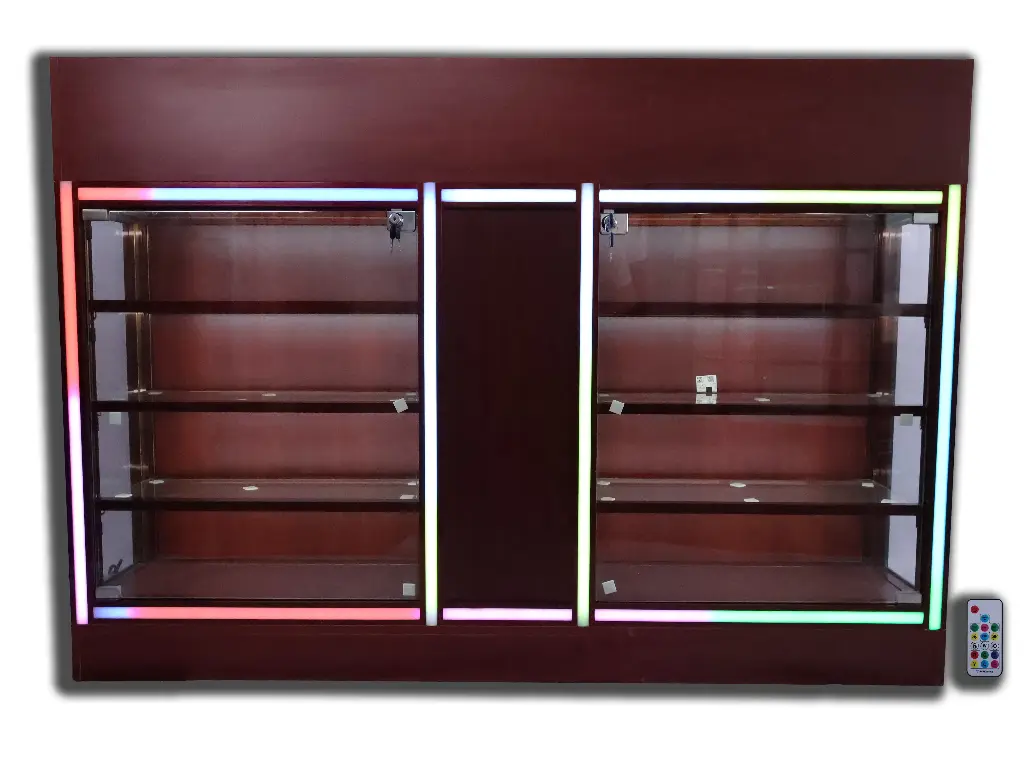 5ft Counter Showcase with Neon Light Sync Music