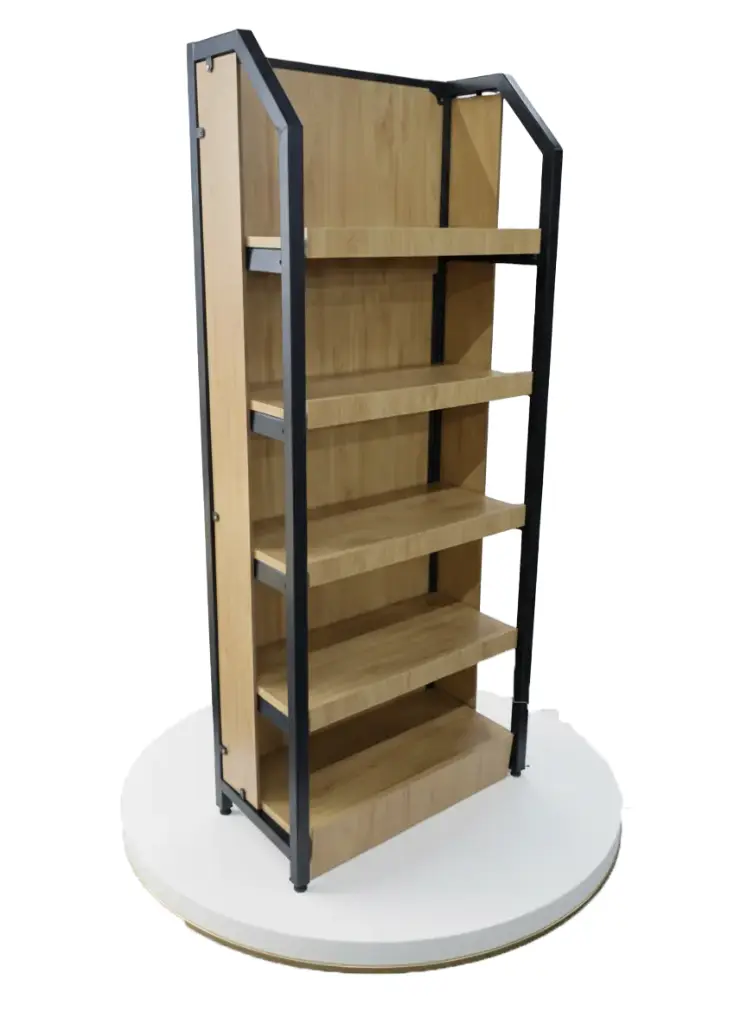 1 Side Maple Gondola Cap 27wx64hx14d