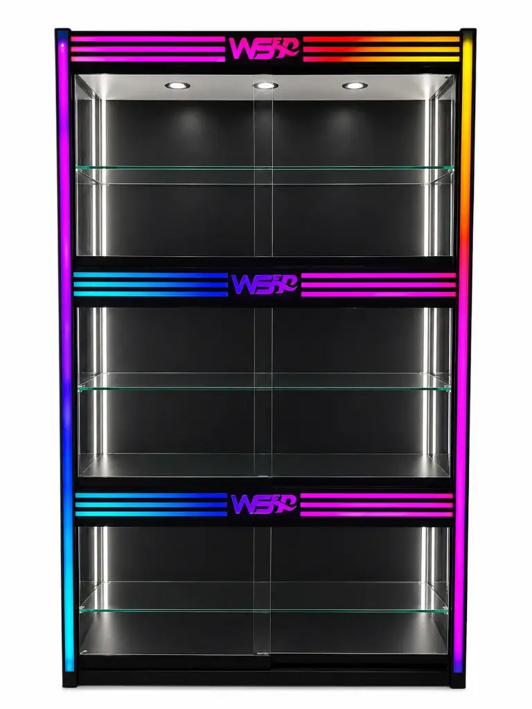Showcase With Neon & Music Light 4 LOGO (BLK)