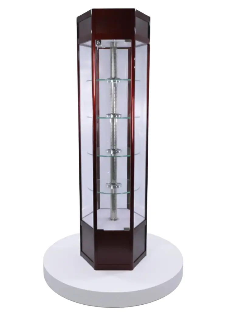 6ft Jewelry showcase with motor spinner
