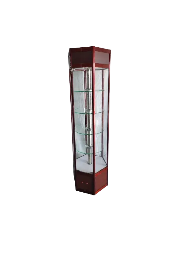 6ft Jewelry showcase with motor spinner