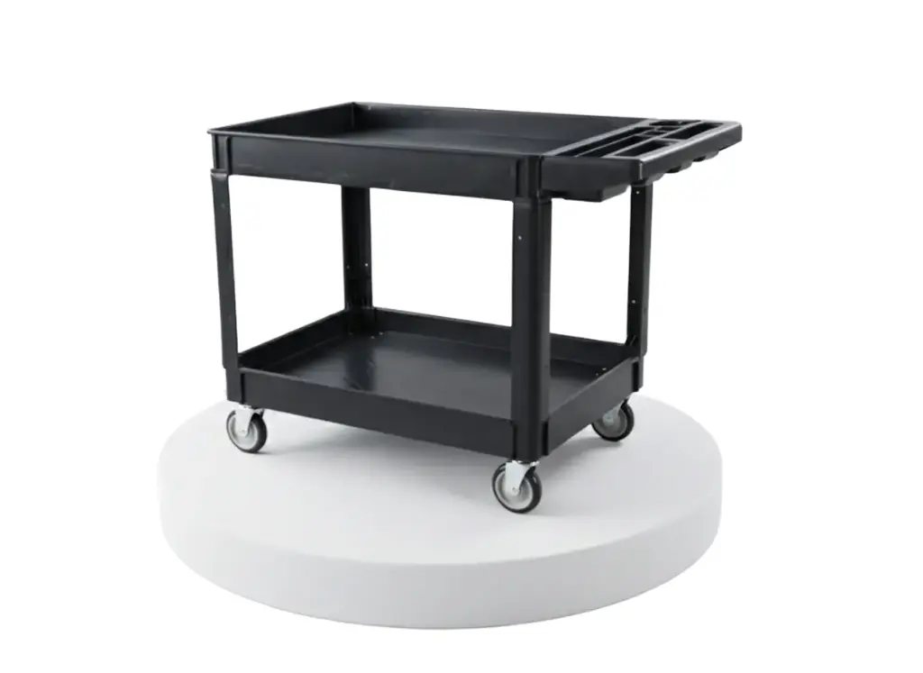 Black Utility Cart