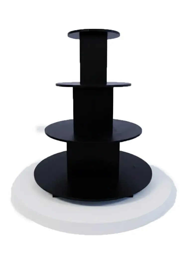 4-Tier Display Stand