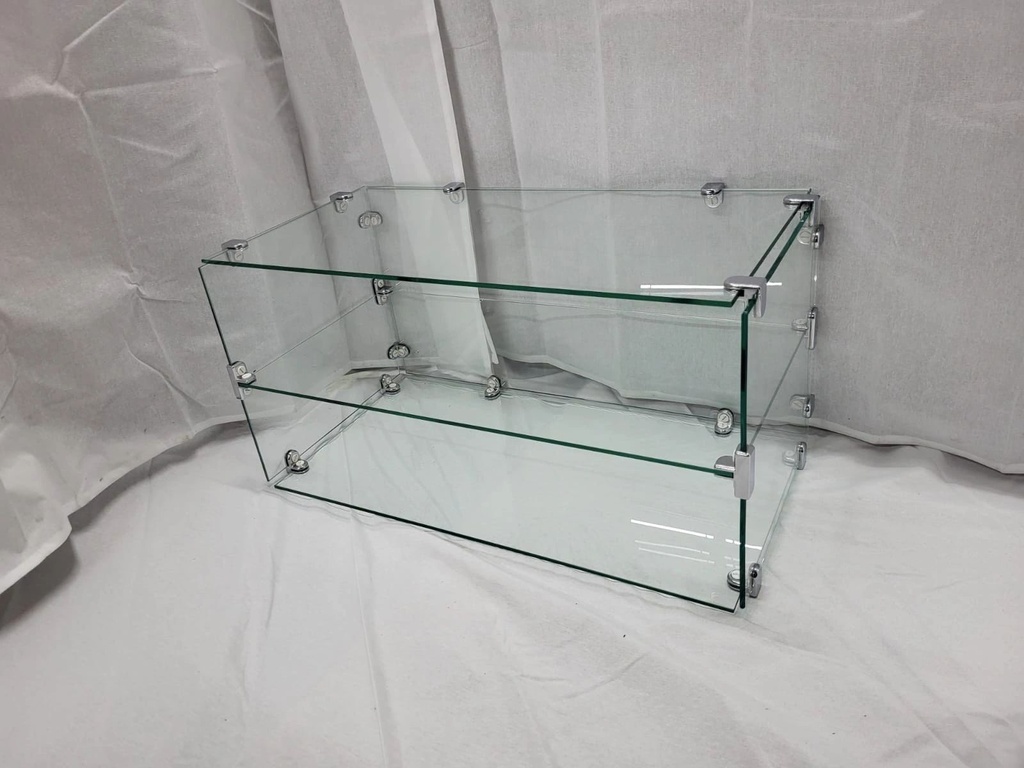 2x1 Glass Display