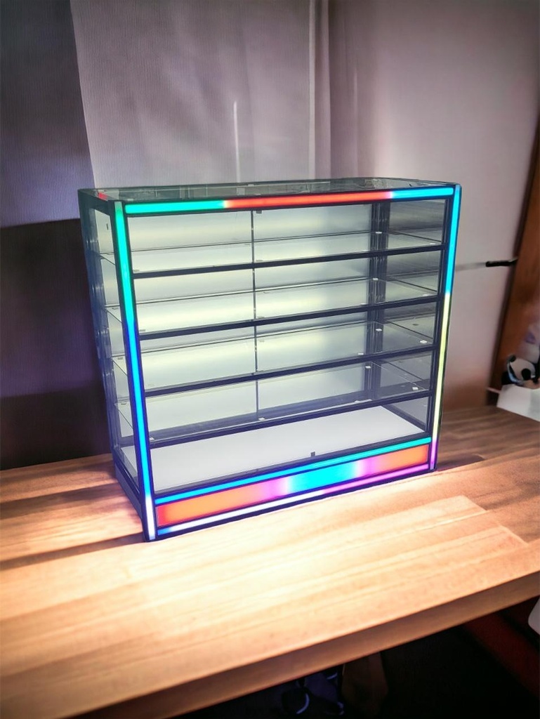 4FT Showcase with Neon Lights