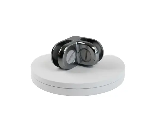 [2-WAY-MTL-CBB] 2 Way L Clip for glass displays