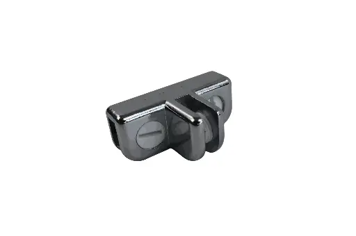 [3-WAY-MTL-CBB] 3 Way T Clip for glass display
