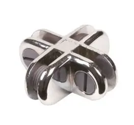 [4-WAY-MTL-CBB] 4 Way Metal Cubbie Clip