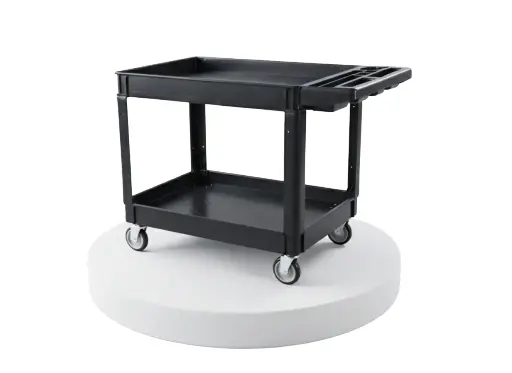 [BLC-SHP-CRT] Black Utility Cart