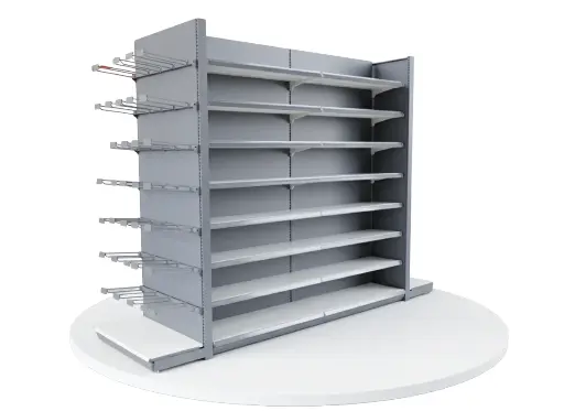 [NDS-NM-_-8] Metal shelves 12x8 ft 8 shelves