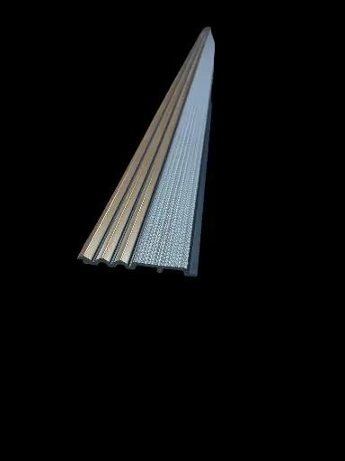 Panel Wall Decor (grey and gold)