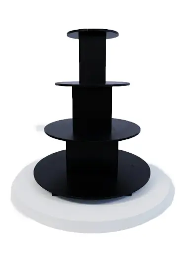 4-Tier Display Stand