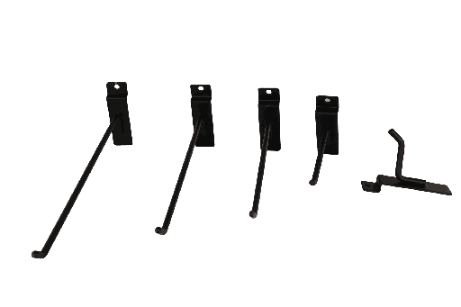 Metal slat wall hook